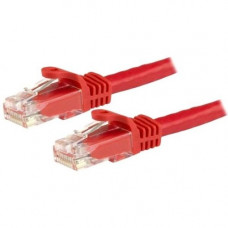 Startech.Com 5ft Red Cat6 Patch Cable with Snagless RJ45 Connectors - Cat6 Ethernet Cable - 5 ft Cat6 UTP Cable - 5 ft Category 6 Network Cable for Network Device, Workstation, Hub - First End: 1 x RJ-45 Male Network - Second End: 1 x RJ-45 Male Network -