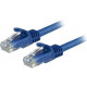 Startech.Com 6in Blue Cat6 Patch Cable with Snagless RJ45 Connectors - Short Ethernet Cable - 6 inch Cat 6 UTP Cable - 6" Category 6 Network Cable for Network Device - First End: 1 x RJ-45 Male Network - Second End: 1 x RJ-45 Male Network - Patch Cab