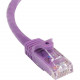 Startech.Com 75ft CAT6 Ethernet Cable - Purple Snagless Gigabit CAT 6 Wire - 100W PoE RJ45 UTP 650MHz Category 6 Network Patch Cord UL/TIA - 75ft Purple CAT6 Ethernet cable delivers Multi Gigabit 1/2.5/5Gbps & 10Gbps up to 160ft - 650MHz - Fluke teste