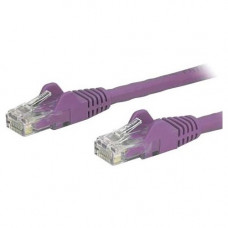 Startech.Com 30ft Purple Cat6 Patch Cable with Snagless RJ45 Connectors - Long Ethernet Cable - 30 ft Cat 6 UTP Cable - 30 ft Category 6 Network Cable for Network Device, Workstation, Hub - First End: 1 x RJ-45 Male Network - Second End: 1 x RJ-45 Male Ne