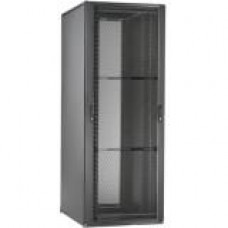 Panduit Net-Access N N8212BE Rack Cabinet - For LAN Switch - 42U Rack Height x 19" Rack Width - Floor Standing - Black - TAA Compliance N8212BE