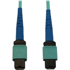 Tripp Lite N846B-25M-24-P Fiber Optic Network Cable - 82.02 ft Fiber Optic Network Cable for Switch, Patch Panel, Network Device - First End: 1 x MTP/MPO Female Network - Second End: 1 x MTP/MPO Female Network - 400 Gbit/s - LSZH, OFNR - 50/125 &micro