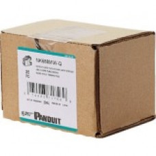 Panduit Network Connector - 25 Pack - 1 x RJ-45 - Blue NK5E88MBU-Q