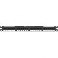 Accu-Tech 24P CAT6A PATCH PANEL - BLACK NK6XPPG24Y