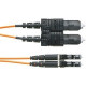 Panduit NetKey Fiber Optic Network Cable - 45.93 ft Fiber Optic Network Cable for Network Device - First End: 1 x LC Male Network - Second End: 1 x SC Male Network - Patch Cable - 9/125 &micro;m - Yellow - 1 Pack NKFP92ELLSSM014