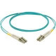 Panduit NetKey Fiber Optic Duplex Patch Network Cable - 9.84 ft Fiber Optic Network Cable for Network Device - First End: 2 x LC Male Network - Second End: 2 x LC Male Network - Patch Cable - Yellow - 1 Pack NKFP92ERLLSM003