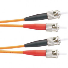 Panduit NetKey Fiber Optic Patch Network Cable - 13.12 ft Fiber Optic Network Cable for Network Device - ST Male Network - ST Male Network - Patch Cable - Orange - 1 NKFP623R22SM004