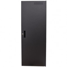 Chief Manufacturing Raxxess Solid Steel Door for 28U W1 Rack - Steel - Black - 28U Rack Height - TAA Compliant NW1D28S