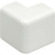 Panduit Pan-Way OCF10WH-X Low Voltage Outside Corner Fitting - Angle Fitting - White - 1 Pack - TAA Compliance OCF10WH-X