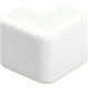 Panduit Pan-Way OCF5WH-E Low Voltage Outside Corner Fitting - Angle Fitting - White - 1 Pack - TAA Compliance OCF5WH-E