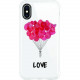 CENTON OTM Phone Case, Tough Edge, Balloon Love - For Apple iPhone X Smartphone - Balloon Love - Clear OP-SP-A-33