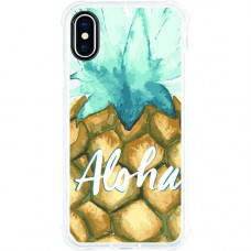 CENTON OTM Phone Case, Tough Edge, Aloha - For Apple iPhone X Smartphone - Aloha - Clear OP-SP-A-73