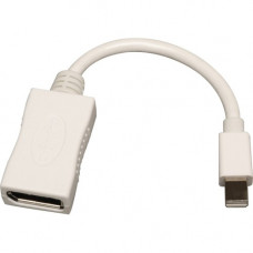 Tripp Lite Mini DisplayPort to DisplayPort Adapter Converter Video Cable mDP to DP M/F - Video Converter, MDP2DP 2560x1600 (M/F)" - RoHS Compliance P139-06N-DP