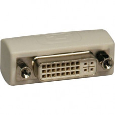 Tripp Lite DVI Coupler Gender Changer Adapter Connector Extender DVI-I F/F - 1 x DVI-I Female Video - 1 x DVI-I Female Video - Ivory - TAA Compliance P162-000