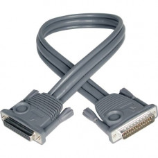 Tripp Lite 6ft KVM Switch Daisychain Cable for B020 / B022 Series KVMs - DB-25 Male - DB-25 Female - 6ft P772-006