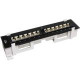 Startech.Com 1U 12 Port Wall Mount Cat5e 110 Patch Panel - 45 Degree - 12 x RJ-45 PANEL4512