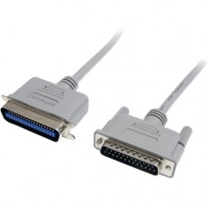 Startech.Com 6 ft DB25 to Centronics 36 Parallel Printer Cable - Printer cable - DB-25 (M) - 36 pin Centronics (M) - 6 ft - 6 ft Centronics/DB-25 Data Transfer Cable for PC, Printer - First End: 1 x 25-pin DB-25 Parallel - Male, Parallel - Male - Second E