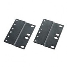 Panduit PEB2 Mounting Bracket for Rack - Black - Black - TAA Compliance PEB2