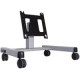 Chief PFQ2000 Confidence Monitor Cart - 200 lb Load Capacity - 29.5" Height x 36.1" Width x 25.2" Depth - Silver - TAA Compliance PFQ2000S
