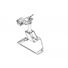 Havis PKG-PSM-188 Standard - Mounting kit (pole, base plate, top offset plate, tilt/swivel mount) - Tilt & Swivel - for notebook - car seat bolts - TAA Compliance PKG-PSM-188