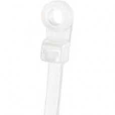 Panduit Pan-Ty Cable Clamp - Cable Clamp - Natural - 1000 Pack - 50 lb Loop Tensile - Nylon 6.6 - TAA Compliance PLC4S-S10-M