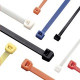 Panduit Cable Tie - White - 1000 Pack - 50 lb Loop Tensile - Nylon 6.6 - TAA Compliance PLT4S-M10