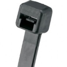 Panduit Pan-Ty Cable Tie - Black - 1000 Pack - 50 lb Loop Tensile - Nylon 6.6 - TAA Compliance PLT1S-M0