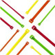 Panduit Pan-Ty Cable Tie - Fluorescent Yellow - 100 Pack - 50 lb Loop Tensile - Nylon 6.6 - TAA Compliance PLT2S-C54