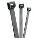 PANDUIT Pan-Ty Weather Resistant Nylon 12 Cable Tie - Cable Tie - Black - 1000 Pack - TAA Compliance PLT2S-M120