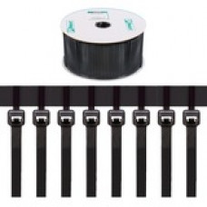 Panduit Cable Tie - Black - 50 lb Loop Tensile - Nylon 6.6 - TAA Compliance PLT2S-VMR30