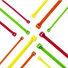 PANDUIT Pan-Ty Fluorescent Cable Tie - Fluorescent Green - 1000 Pack - TAA Compliance PLT2S-M55