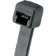 Panduit Cable Tie - Black - 1000 Pack - 40 lb Loop Tensile - Nylon 6.6 - TAA Compliance PLT1.5I-M00