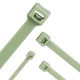 PANDUIT Pan-Ty Polypropylene Cable Tie - Green - 250 Pack - TAA Compliance PLT2H-TL109
