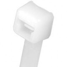 PANDUIT Pan-Ty Cable Tie - Natural - 100 Pack - TAA Compliance PLT8LH-C