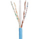 Panduit Cat.6 UTP Network Cable - 1000 ft Category 6 Network Cable - Bare Wire - Bare Wire - Blue - 100 Pack - TAA Compliance PUP6004BU-WLP
