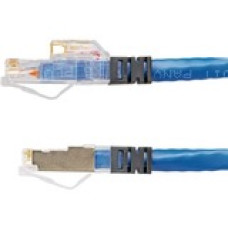 Panduit PanView iQ Cat.6 U/UTP Network Cable - 32.81 ft Category 6 Network Cable for Patch Panel, Network Device - First End: 1 x RJ-45 Male Network - Second End: 1 x RJ-45 Male Network - Patch Cable - Blue - 1 Pack - TAA Compliance PVQ-BIU6C10MBU