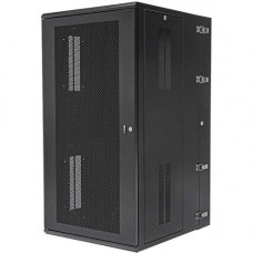 Panduit  PanZone Wall Mount Cabinet - For Networking - 26U Rack Height x 19" Rack Width - Wall Mountable Enclosed Cabinet - Black - Steel - 350.09 lb Maximum Weight Capacity PZWMC2630P