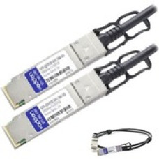 Accortec QFX-QSFP28-DAC-5M-AO QSFP28 Network Cable - 16.40 ft QSFP28 Network Cable for Network Device - QSFP28 Network - QSFP28 Network - 12.50 GB/s - TAA Compliant QFX-QSFP28-DAC-5M-ACC