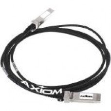 Axiom 10GBASE-CU SFP+ Passive DAC Twinax Cable Juniper Compatible 1m - Twinaxial for Network Device - 1 x SFP+ Network - 1 x SFP+ Network QFXSFPDAC1M-AX