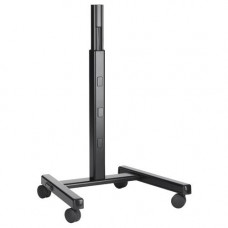 Chief Manufacturing Raxxess QMP1MB Multipurpose Stand - 200 lb Load Capacity - 81.6" Height x 37.1" Width x 32.1" Depth - Powder Coated - Steel - Black QMP1MB