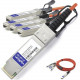 AddOn Cisco Compatible TAA Compliant 40GBase-AOC QSFP+ to 4xSFP+ Active Optical Cable (850nm, MMF, 20m) - 100% application tested and guaranteed to work - TAA Compliance QSFP-4X10G-AOC20M-AO