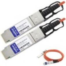 AddOn Cisco QSFP-H40G-AOC1M Compatible TAA Compliant 40GBase-AOC QSFP+ to QSFP+ Direct Attach Cable (850nm, MMF, 1m) - 100% compatible and guaranteed to work - TAA Compliance QSFP-H40G-AOC1M-AO