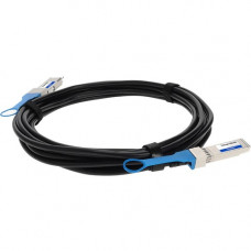 AddOn Twinaxial Network Cable - 16.40 ft Twinaxial Network Cable for Network Device, Transceiver - First End: 1 x QSFP28 Network - Second End: 1 x SFP28 Network - 25 Gbit/s - 26 AWG - Black - 1 - TAA Compliant - TAA Compliance QSFP-SFP25G-CU-5M-AO