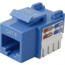 Belkin Cat. 6 Keystone Jack - RJ-45, 110-punchdown R6D026-AB6-BLU