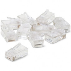 Belkin Connector RJ-45 Modular Plug 50 Micron 8P8C Gold 50 Pack R6G088BSH-50