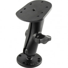 National Products RAM Mount Marine Mount for Fishfinder - Black - Aluminum - Black RAM-B-107-1U