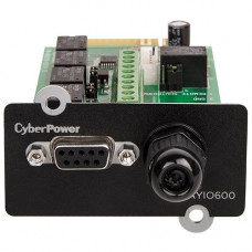 CyberPower RELAYIO600 OL Series Management Card, 5-Output 1-Input Contact Closures - Mini Slot - Serial RELAYIO600