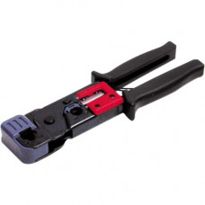 Startech.Com RJ45 RJ11 Crimp Tool with Cable Stripper - RJ45+RJ11 Strip & Crimp Tool - Crimp tool - Metal - 11.40 oz - Easy-grip Handle - 1 - TAA Compliant - TAA Compliance RJ4511TOOL