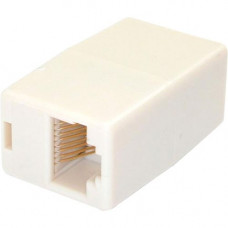 Startech.Com Cat5e RJ45 Modular Inline Coupler - Network coupler - RJ-45 (F) - RJ-45 (F) - 1 x RJ-45 Female - 1 x RJ-45 Female - Beige - RoHS Compliance RJ45COUPLER