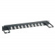 Belkin Low-Density Cable Manager - Black - 1U Rack Height - TAA Compliance RK5017